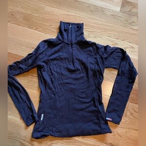 Icebreaker Women’s Merino 260 long sleeve half zip thermal top - Small